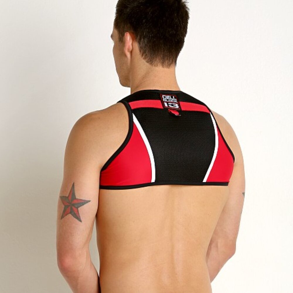 CBS106 Cellblock 13 Ranger Harness Red - Picture 4 of 4
